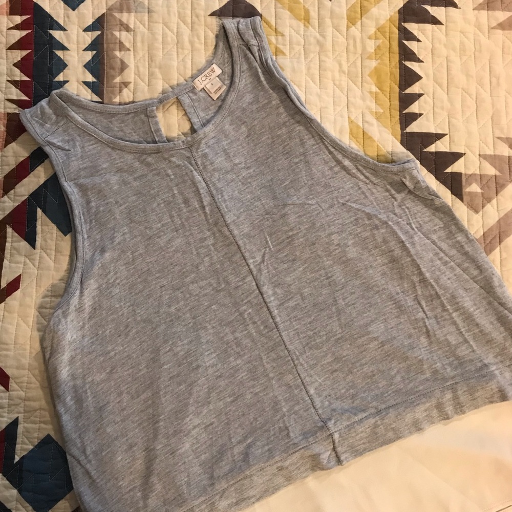 J. Crew Heathered Gray Tank